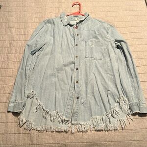 Denim Button Up